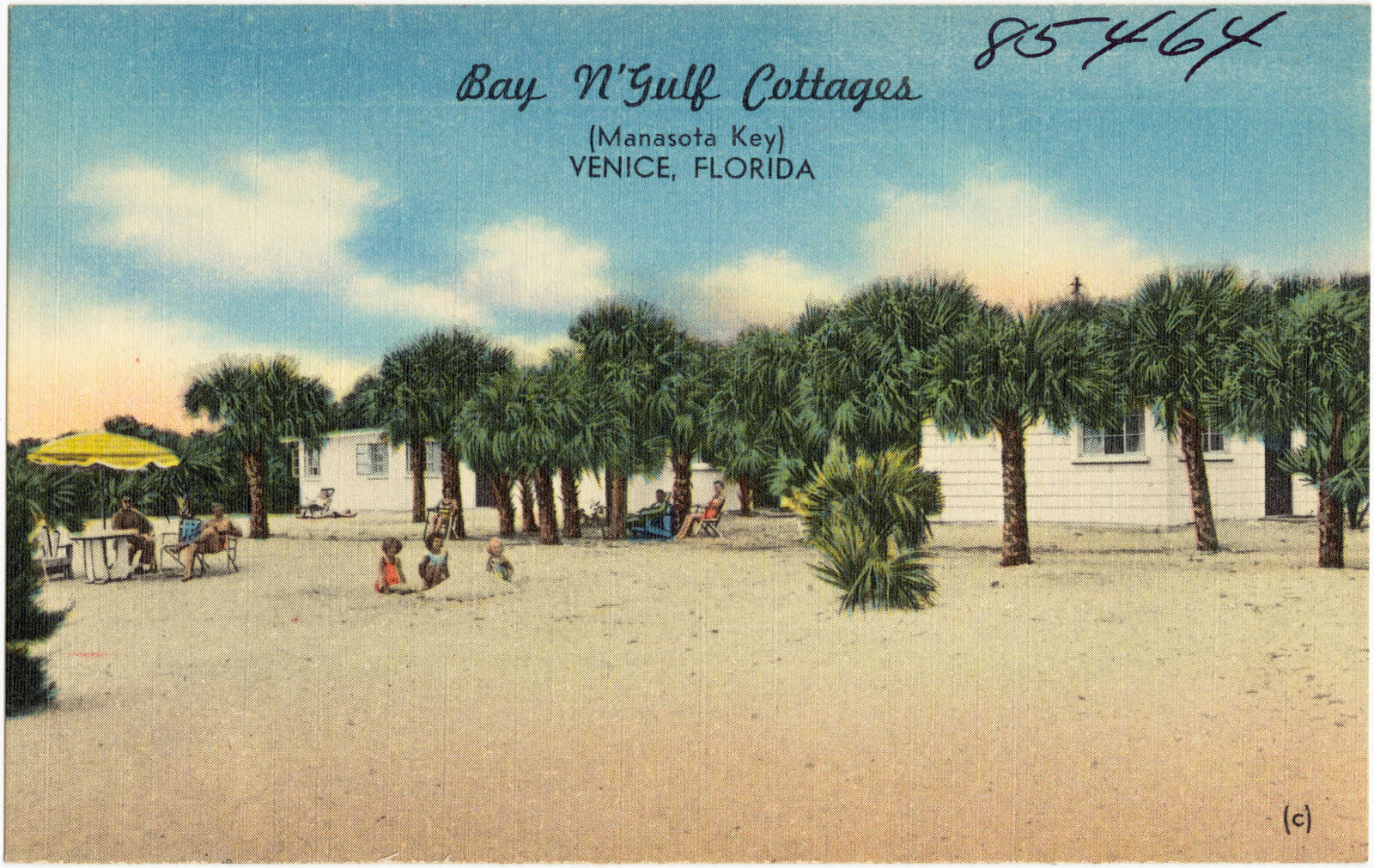 Bay N'Gulf Cottages, (Manasota Key), Venice, Florida, Boston Public Library - undated