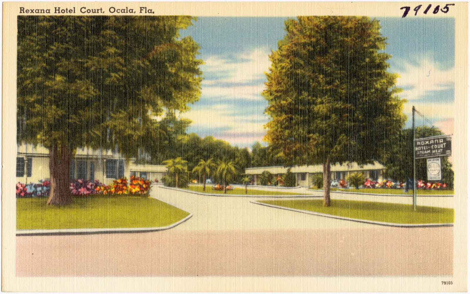 Rexana Hotel Court, Ocala, Florida, Boston Public Library - undated
