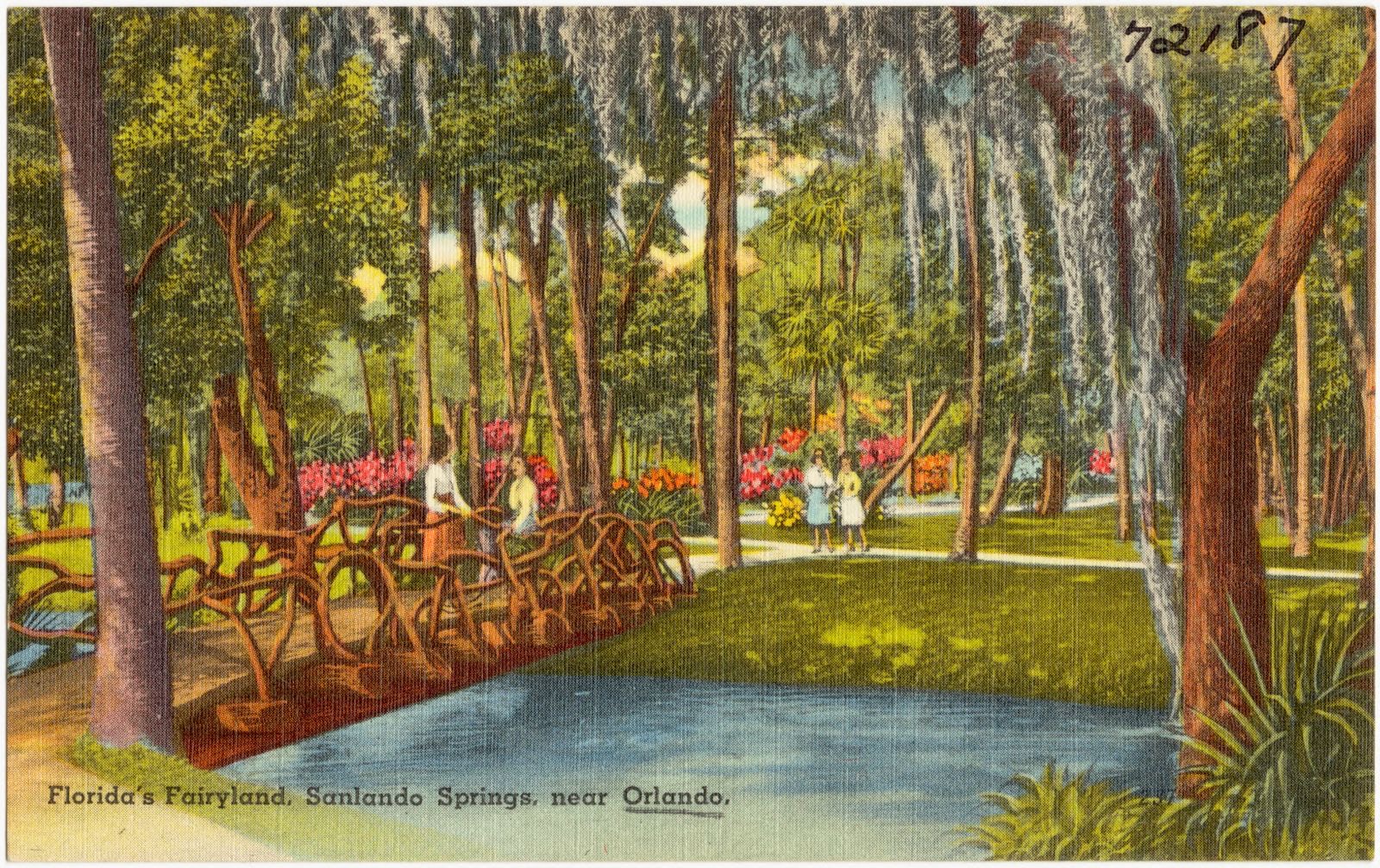 Florida's fairyland, Sanlando Springs, near Orlando, Boston Public Library - undated