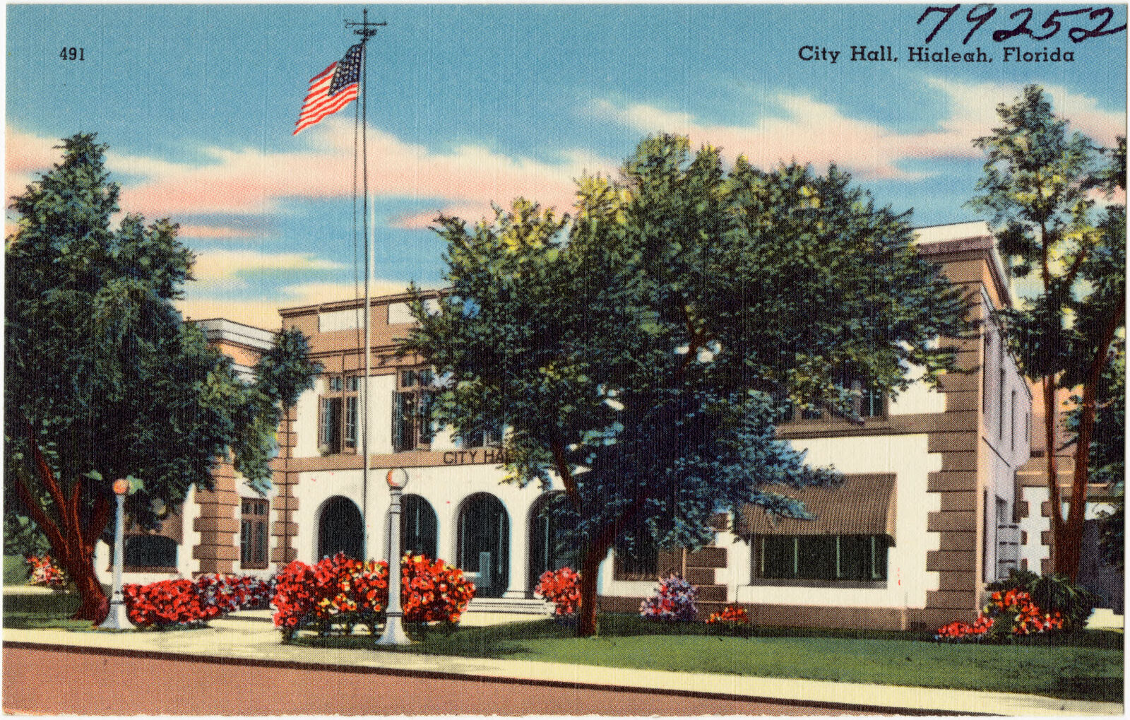 City Hall, Hialeah, Florida, Boston Public Library - undated