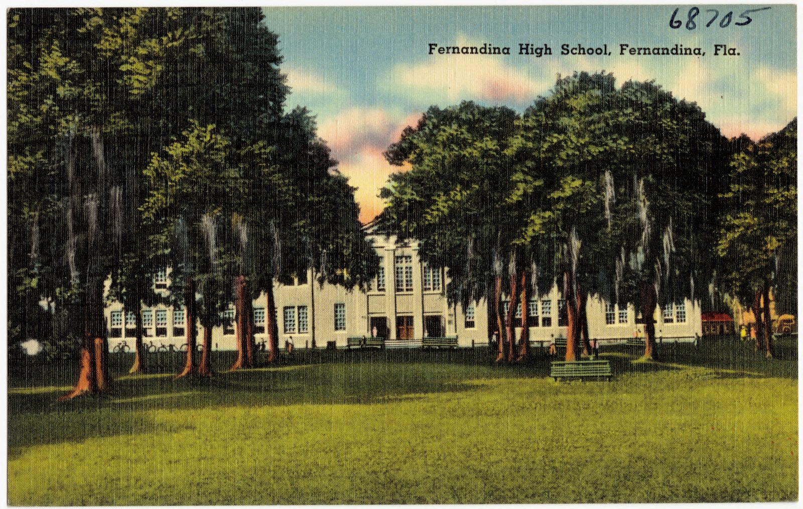 Fernandina High School, Fernandina, Florida, Boston Public Library - undated