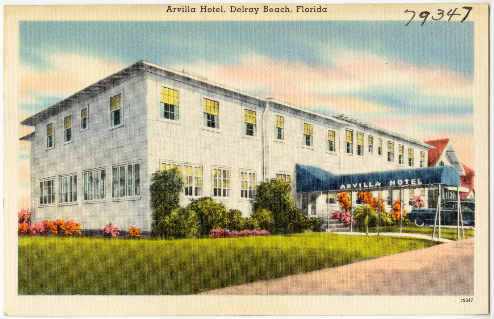 Arvilla Hotel, Delray Beach, Florida, Boston Public Library - undated
