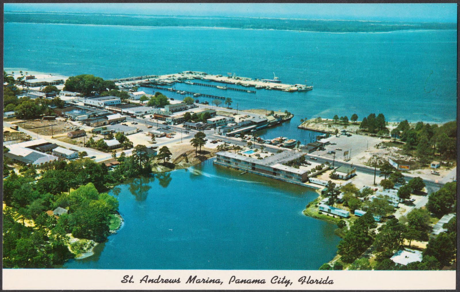 St. Andrews Marina, Panama City, Florida, Boston Public Library - undated