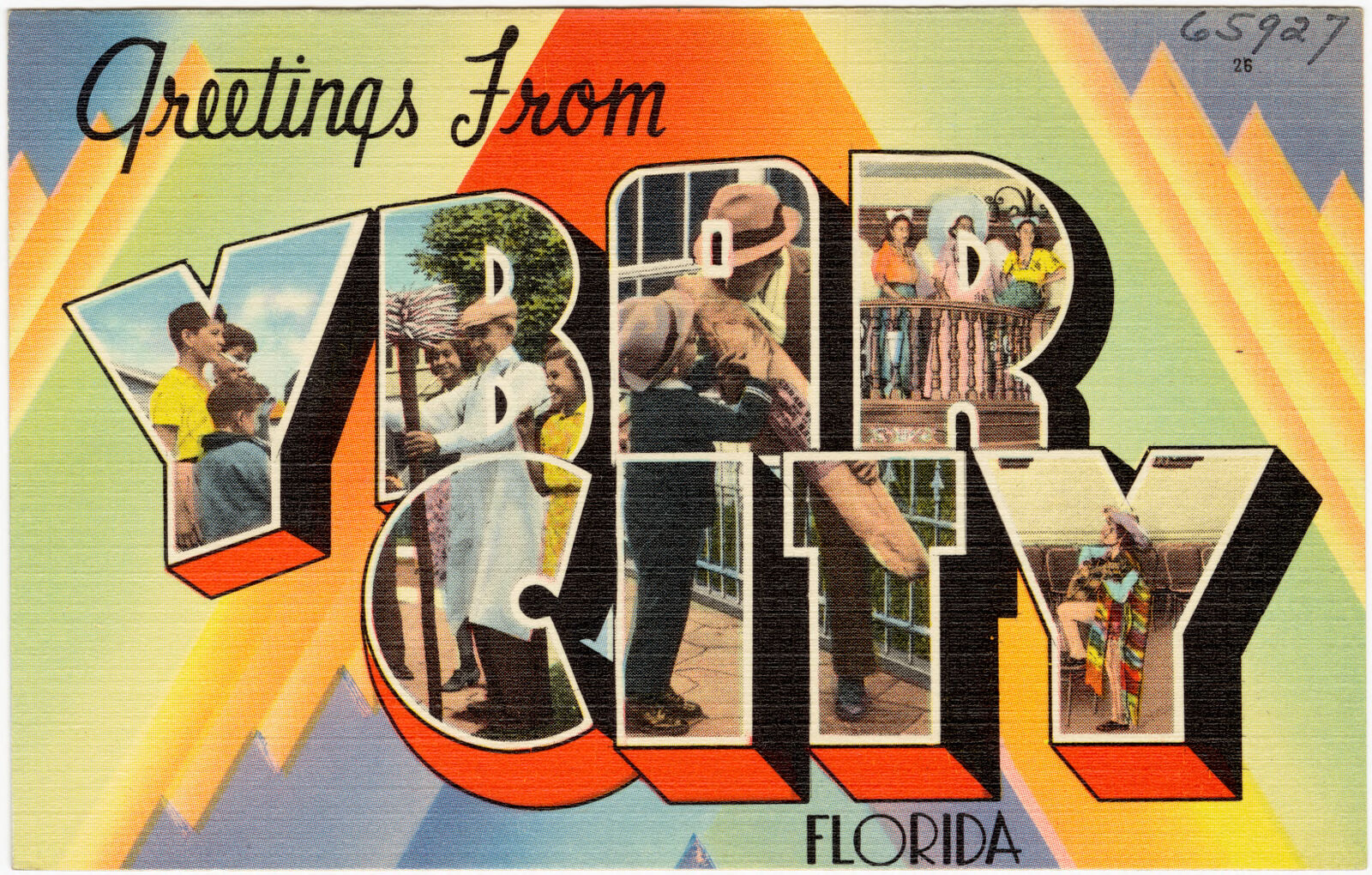 Greetings from Ybor City, Florida, Boston Public Library - undated