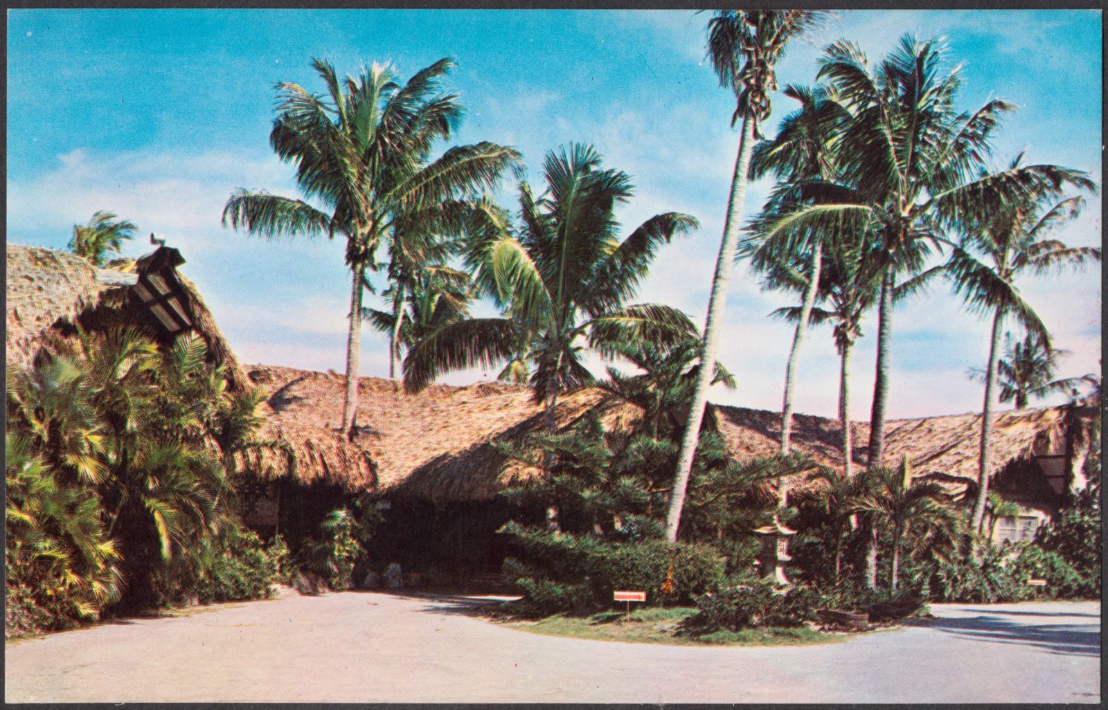 Langford's Outrigger Restaurant and Marina, Jensen Beach, Florida, Boston Public Library - undated