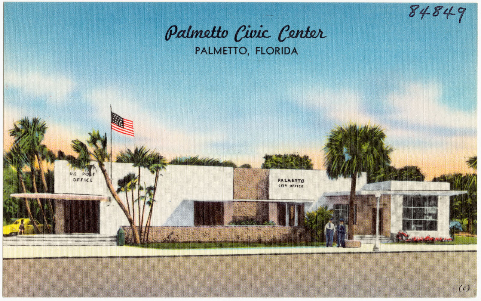 Palmetto Civic Center, Palmetto, Florida, Boston Public Library - undated
