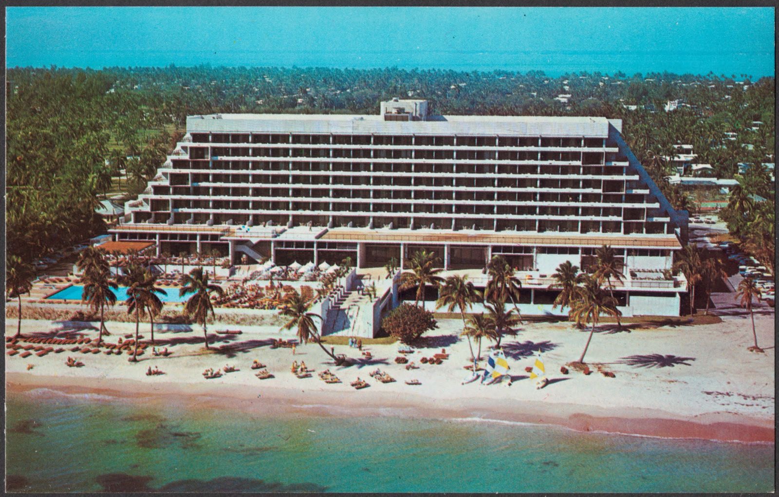 Sonesta Beach Hotel, Key Biscayne, Boston Public Library - undated