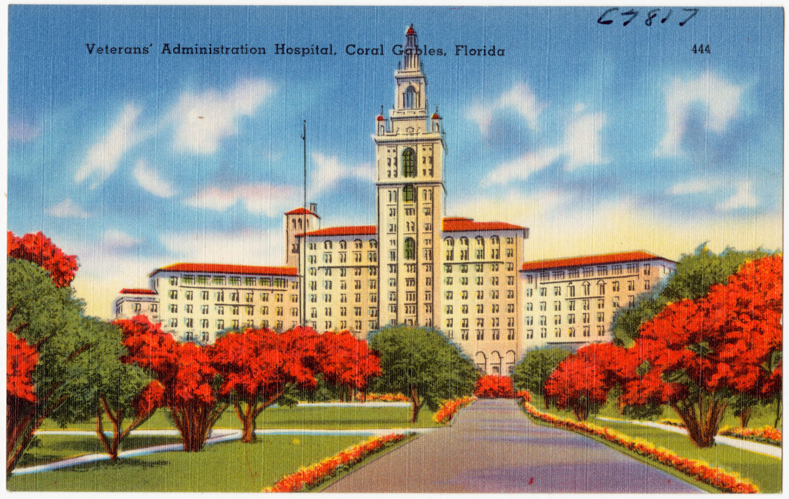Veterans' Administration Hospital, Coral Gables, Florida, Boston Public Library - undated