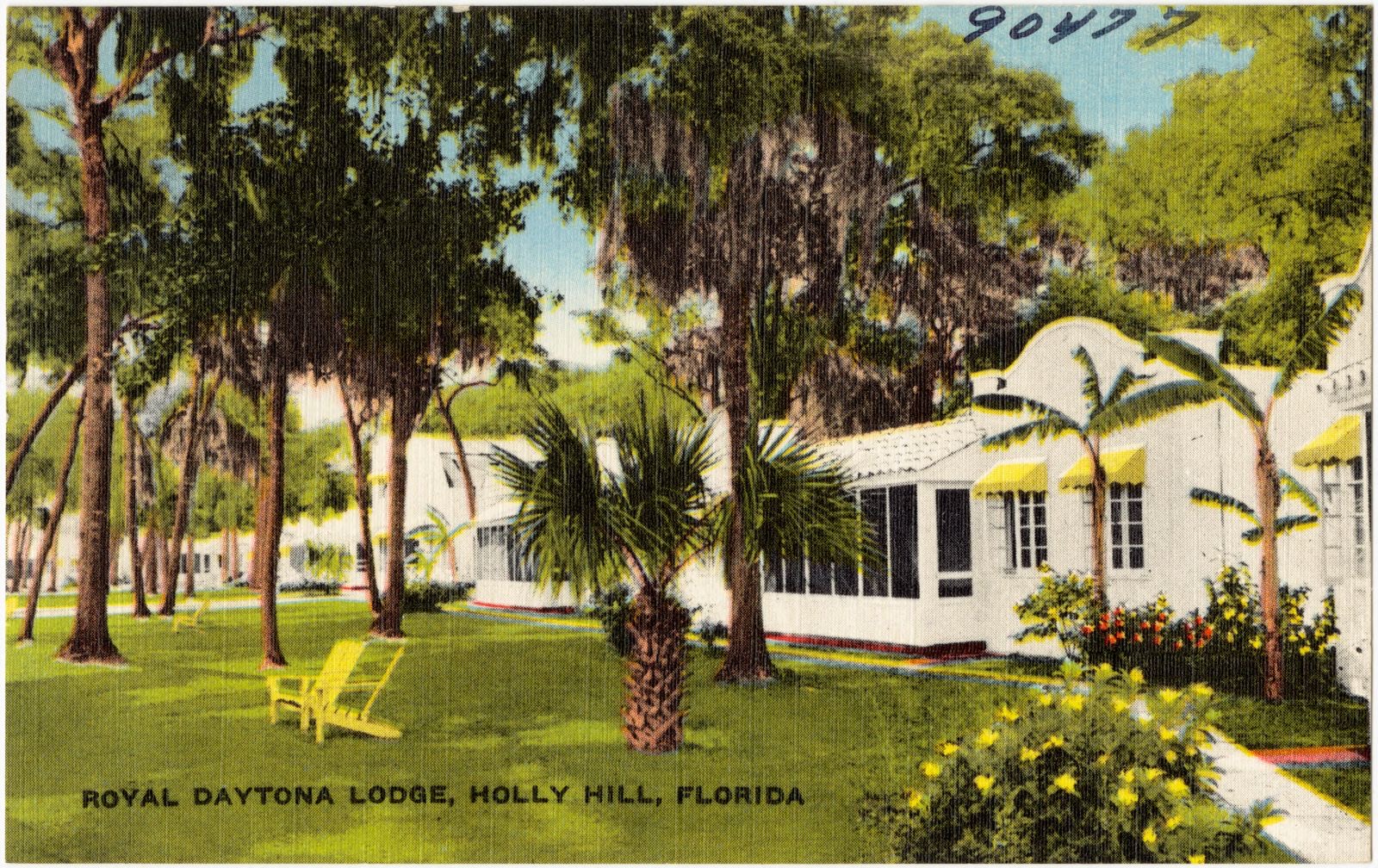 Royal Daytona Lodge, Holly Hill, Florida, Boston Public Library - undated