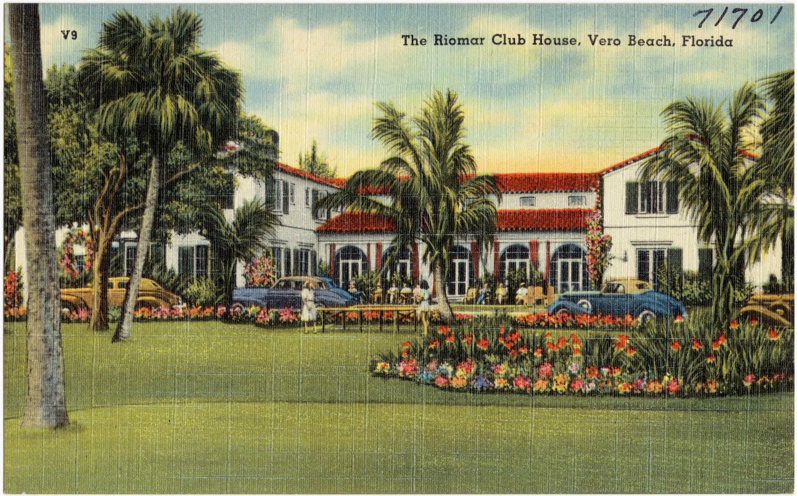 The Riomar Club House, Vero Beach, Florida, Boston Public Library - undated