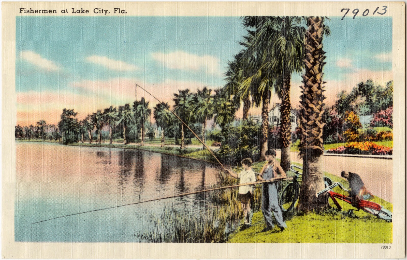 Fishermen at Lake City, Fla., Boston Public Library - undated