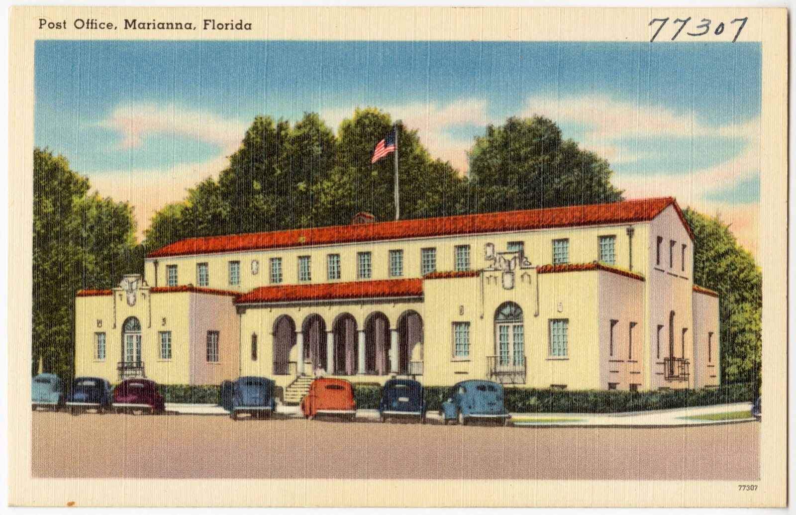 Post office, Marianna, Florida, Boston Public Library - undated
