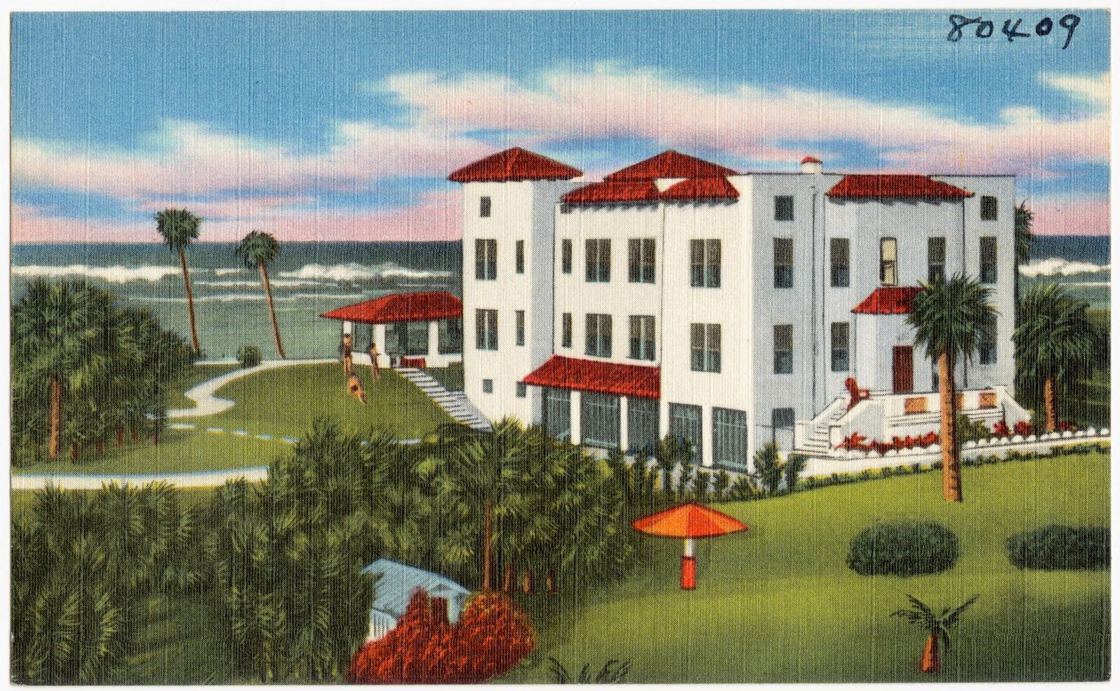The Edgewater apartments, 400 North Atlantic Avenue, Daytona Beach, Florida, Boston Public Library - undated