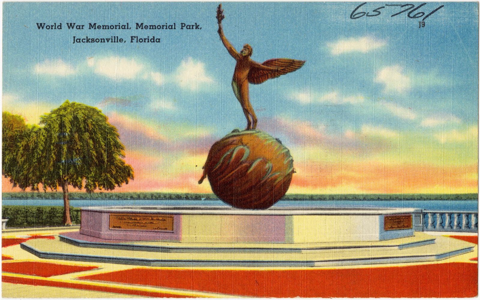 World War Memorial, Memorial Park, Jacksonville, Florida, Boston Public Library - undated