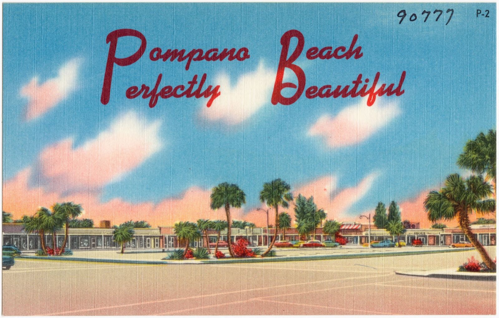 Pompano Beach, perfectly beautiful, Boston Public Library - undated