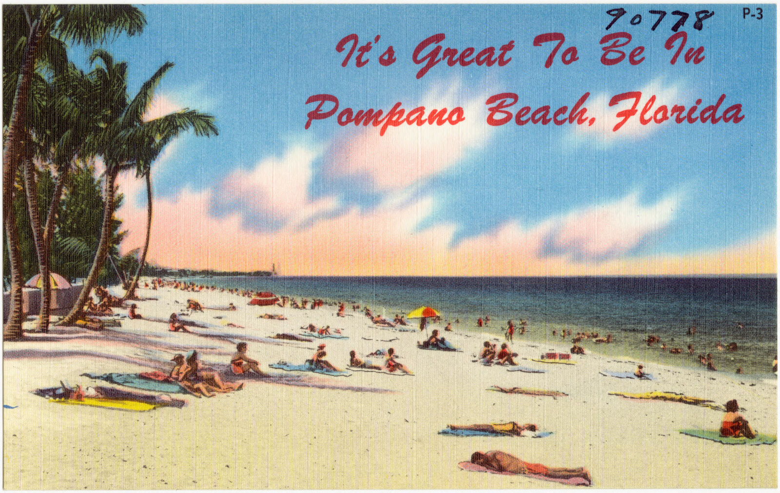 It's great to be in Pompano Beach, Florida, Boston Public Library - undated