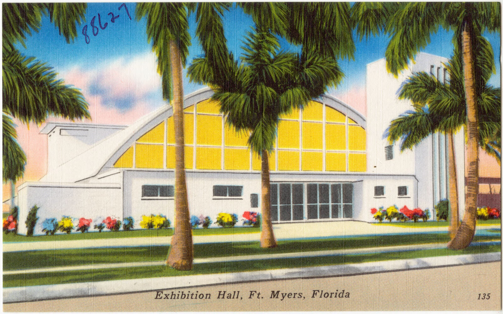 Exhibition Hall, Ft. Myers, Florida, Boston Public Library - undated