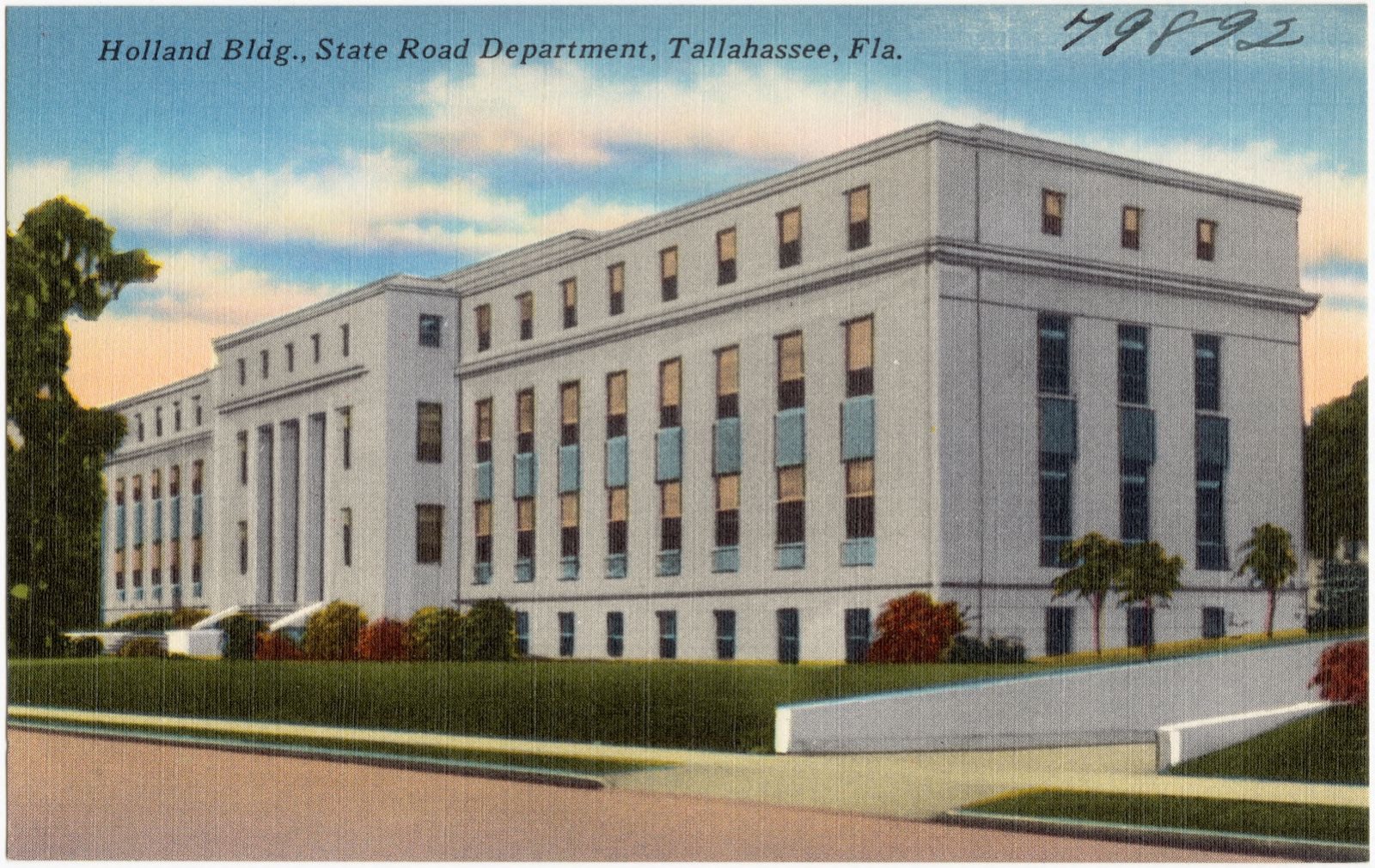 Holland Bldg., State road department, Tallahassee, Fla., Boston Public Library - undated
