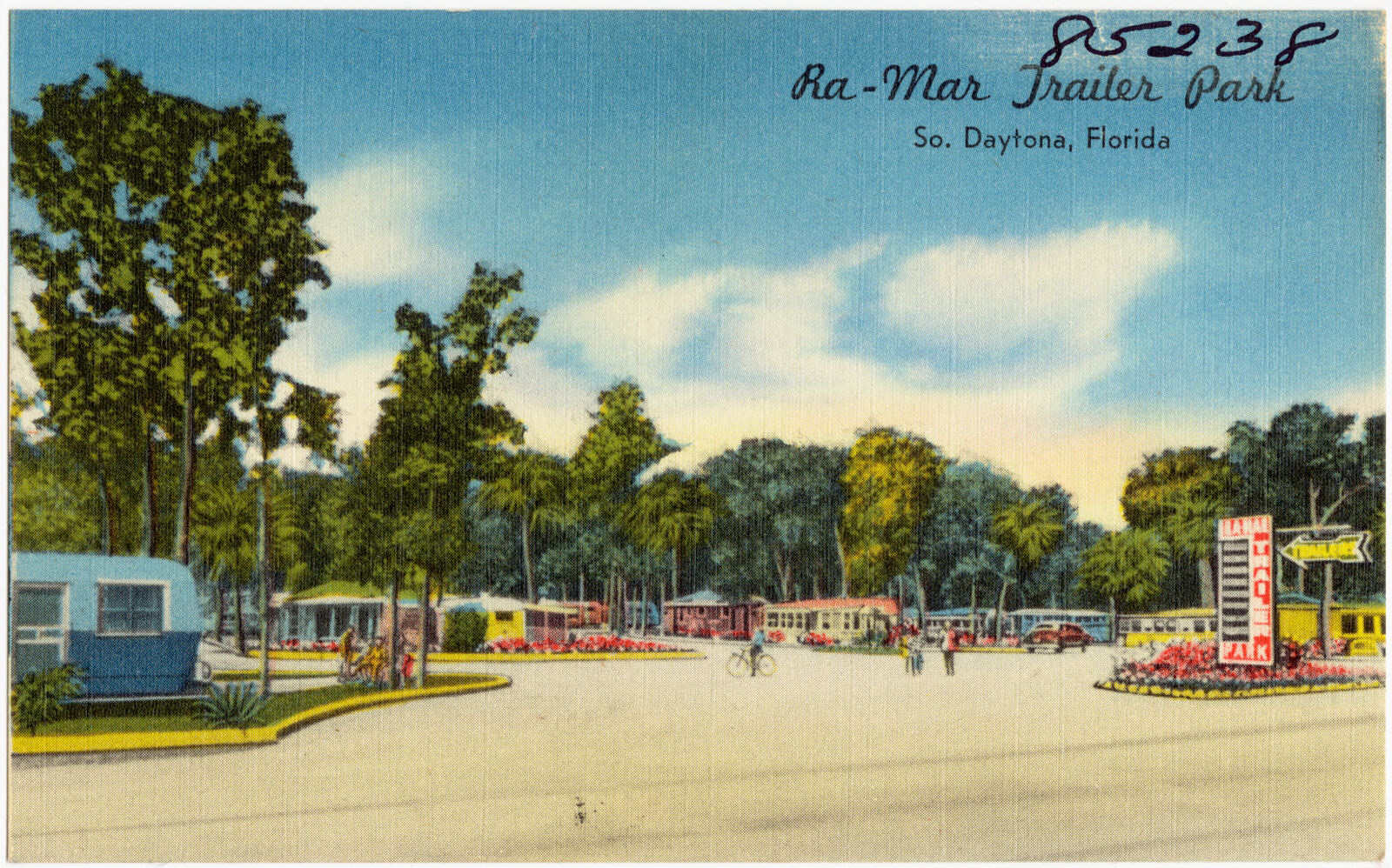 Ra-Mar Trailer Park, So. Daytona, Florida, Boston Public Library - undated