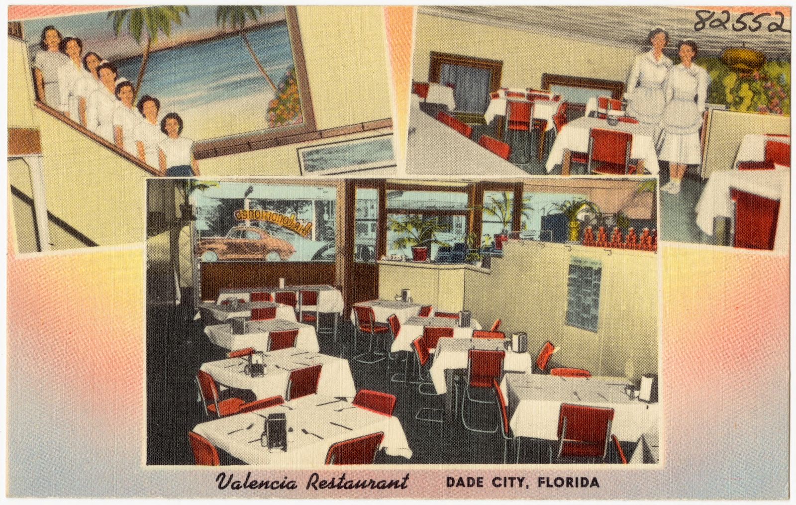 Valencia Restaurant, Dade City, Florida, Boston Public Library - undated