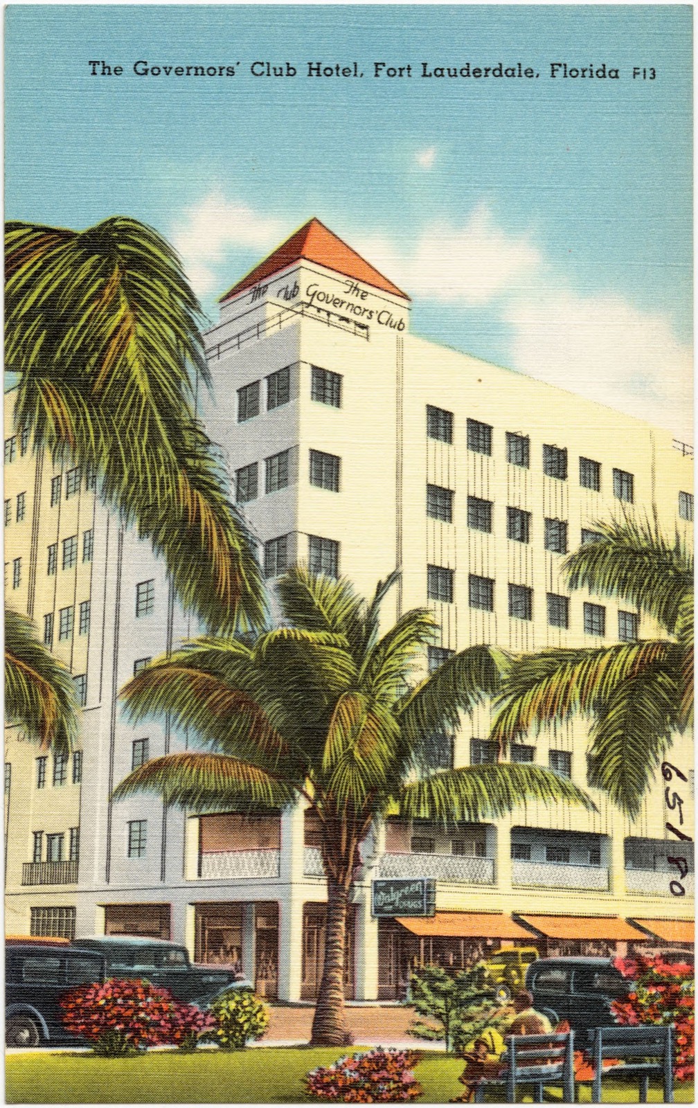 The Governors' Club Hotel, For Lauderdale, Florida, Boston Public Library - undated
