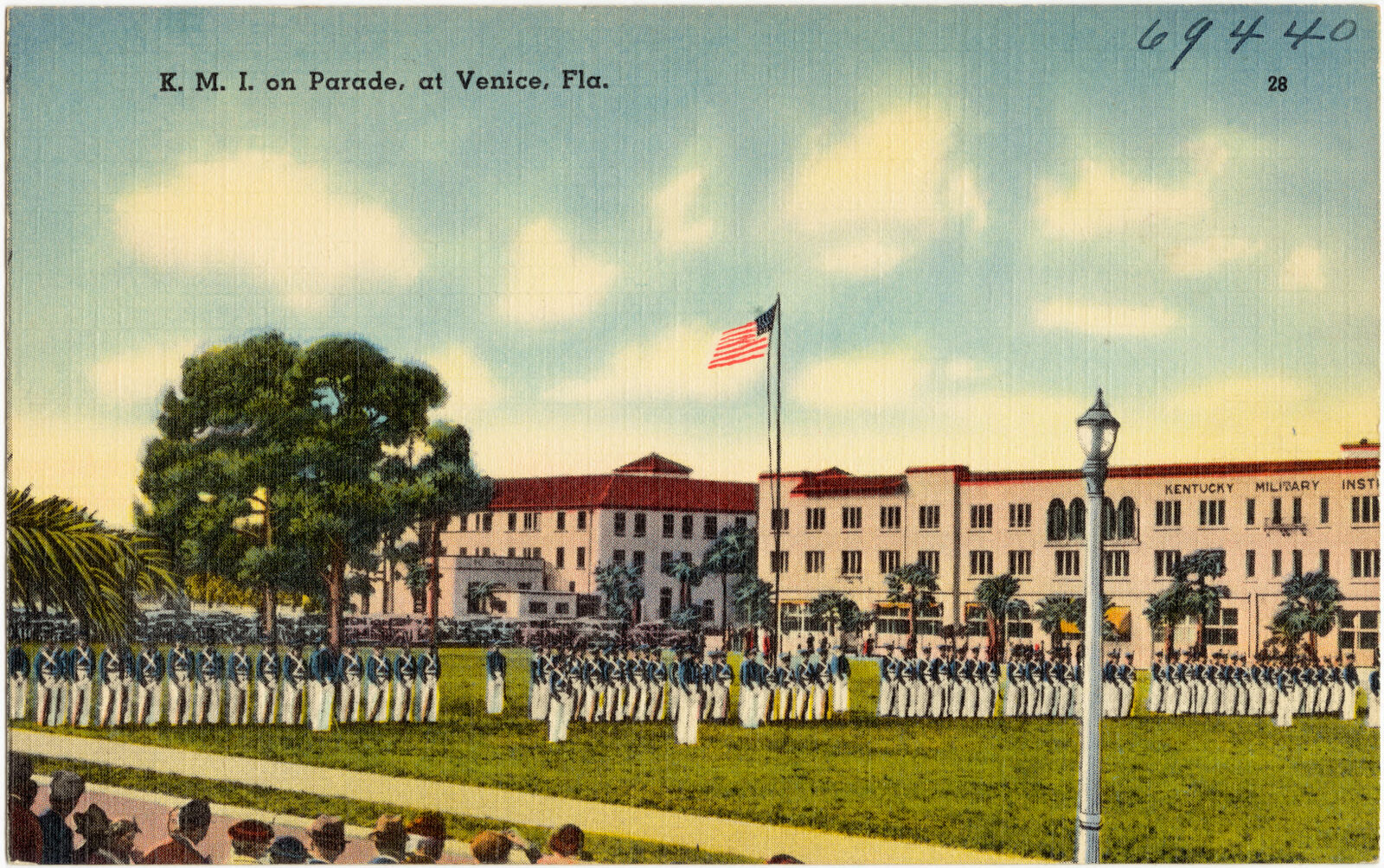 K.M.I. on parade at Venice, Boston Public Library - undated