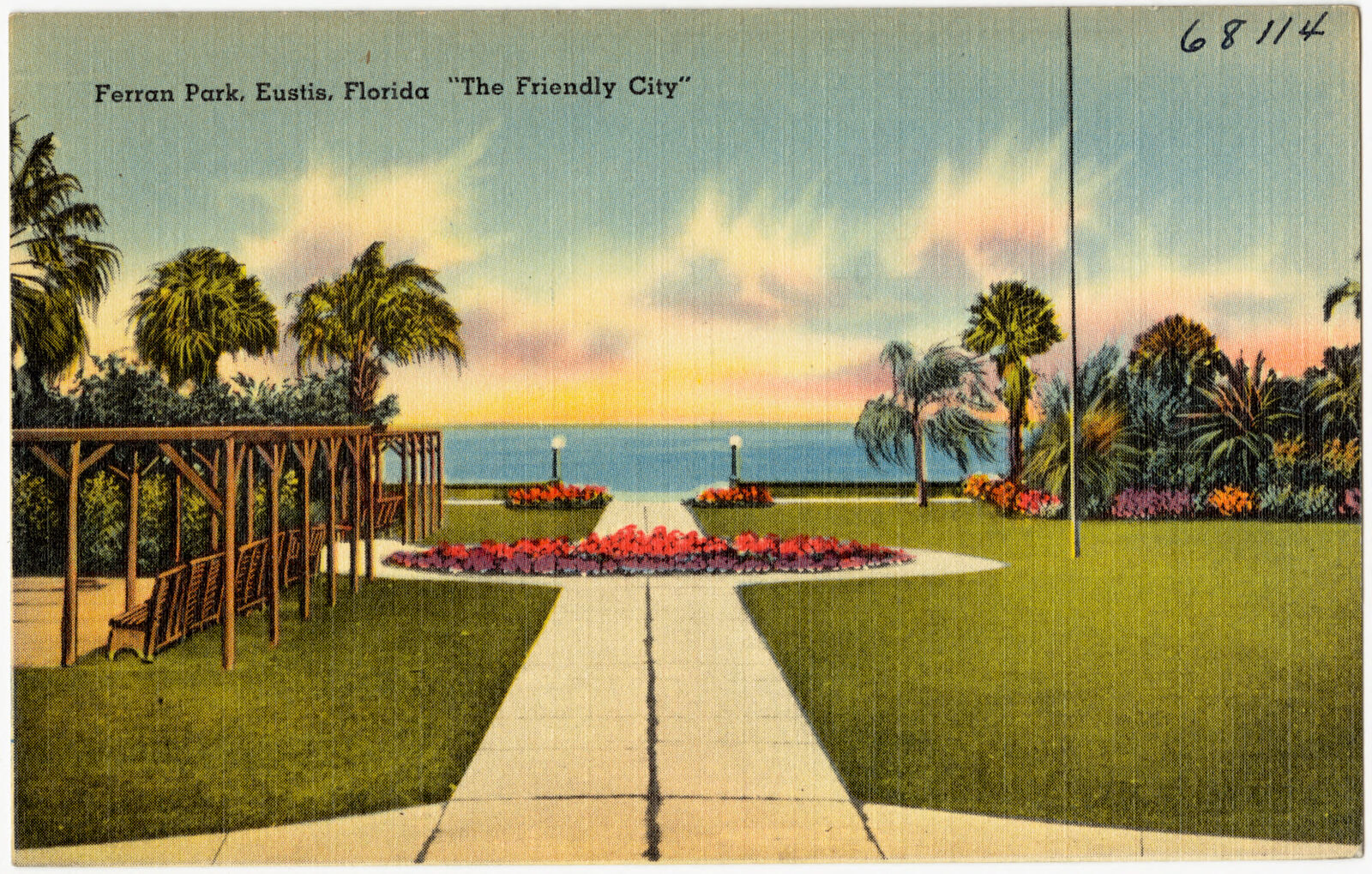 Ferran Park, Eustis, Florida, "The Friendly City", Boston Public Library - undated