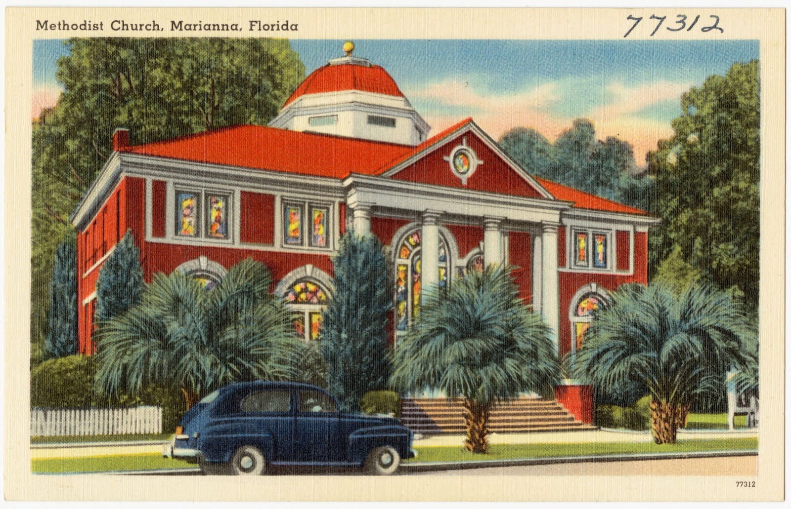 Methodist Church, Marianna, Florida, Boston Public Library - undated