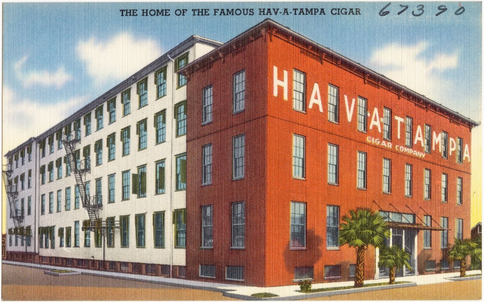 The home of the famous Hav-A-Tampa Cigar, Boston Public Library - undated