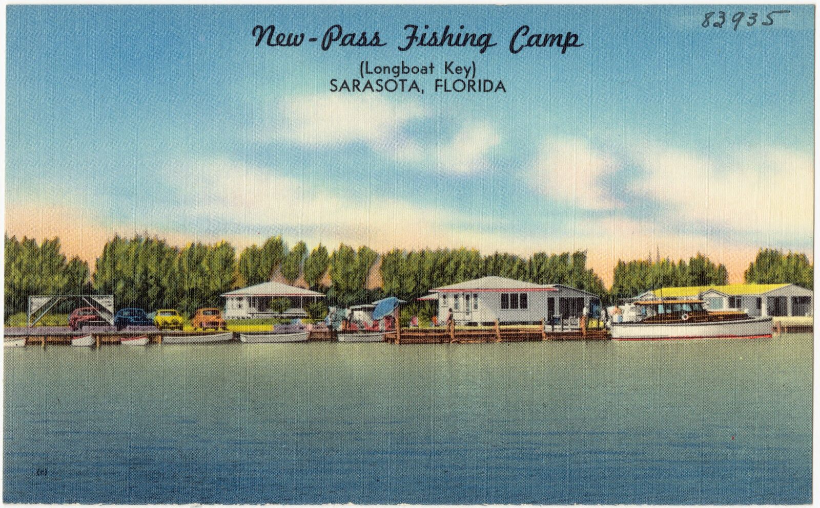 New-Pass Fishing Camp, (Longboat Key), Sarasota, Florida, Boston Public Library - undated
