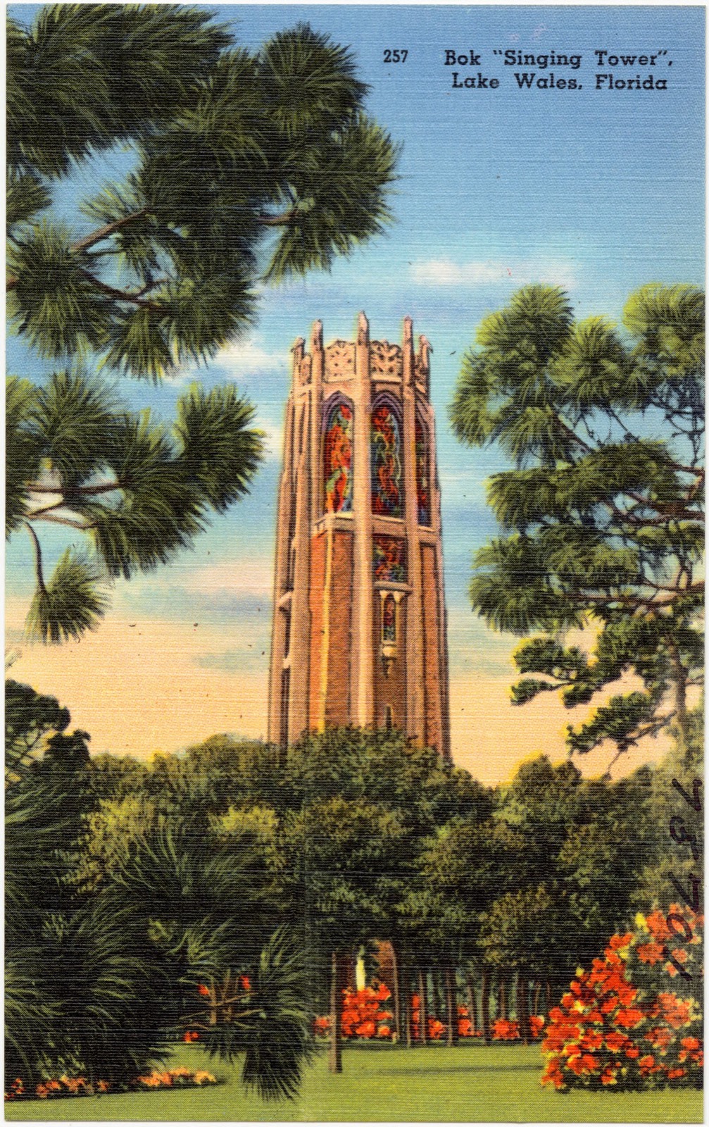 Bok "Singing Tower," Lake Wales, Florida, Boston Public Library - undated