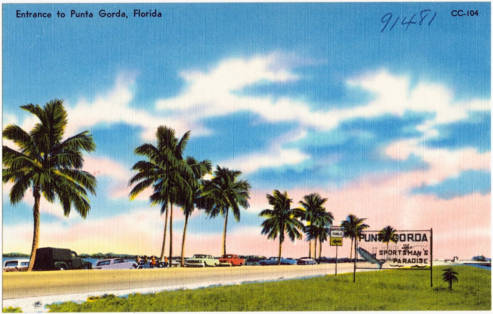 Entrance to Punta Gorda, Florida, Boston Public Library - undated