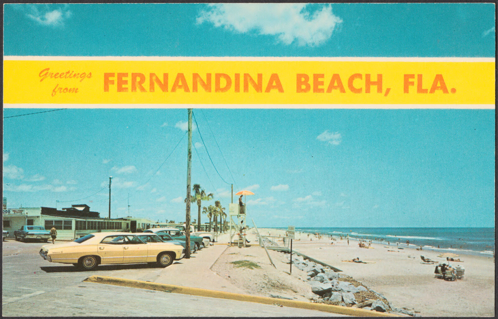 Greetings from Fernandina Beach, Fla., Boston Public Library - undated