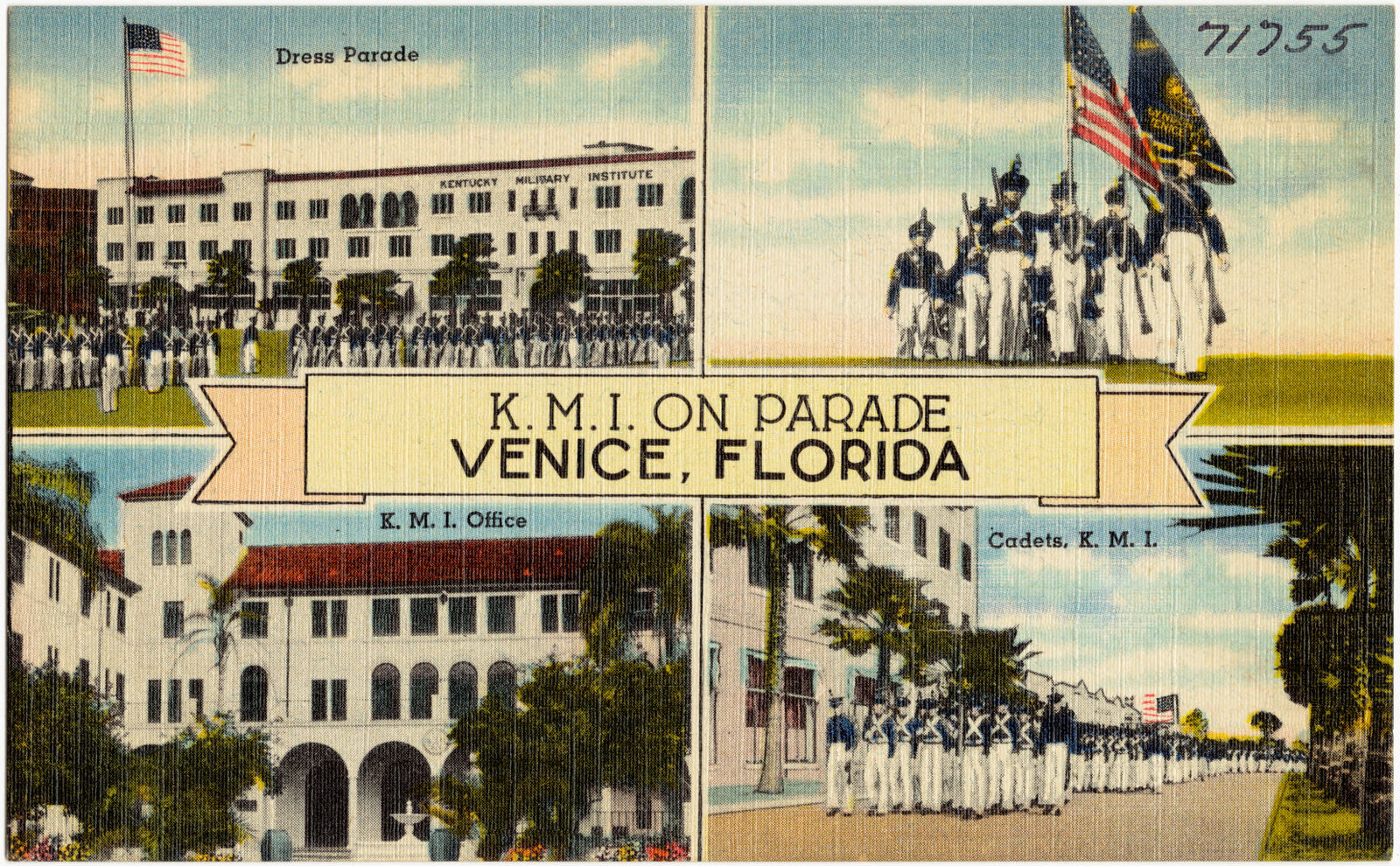 K.M.I. on parade, Venice, Florida, Boston Public Library - undated