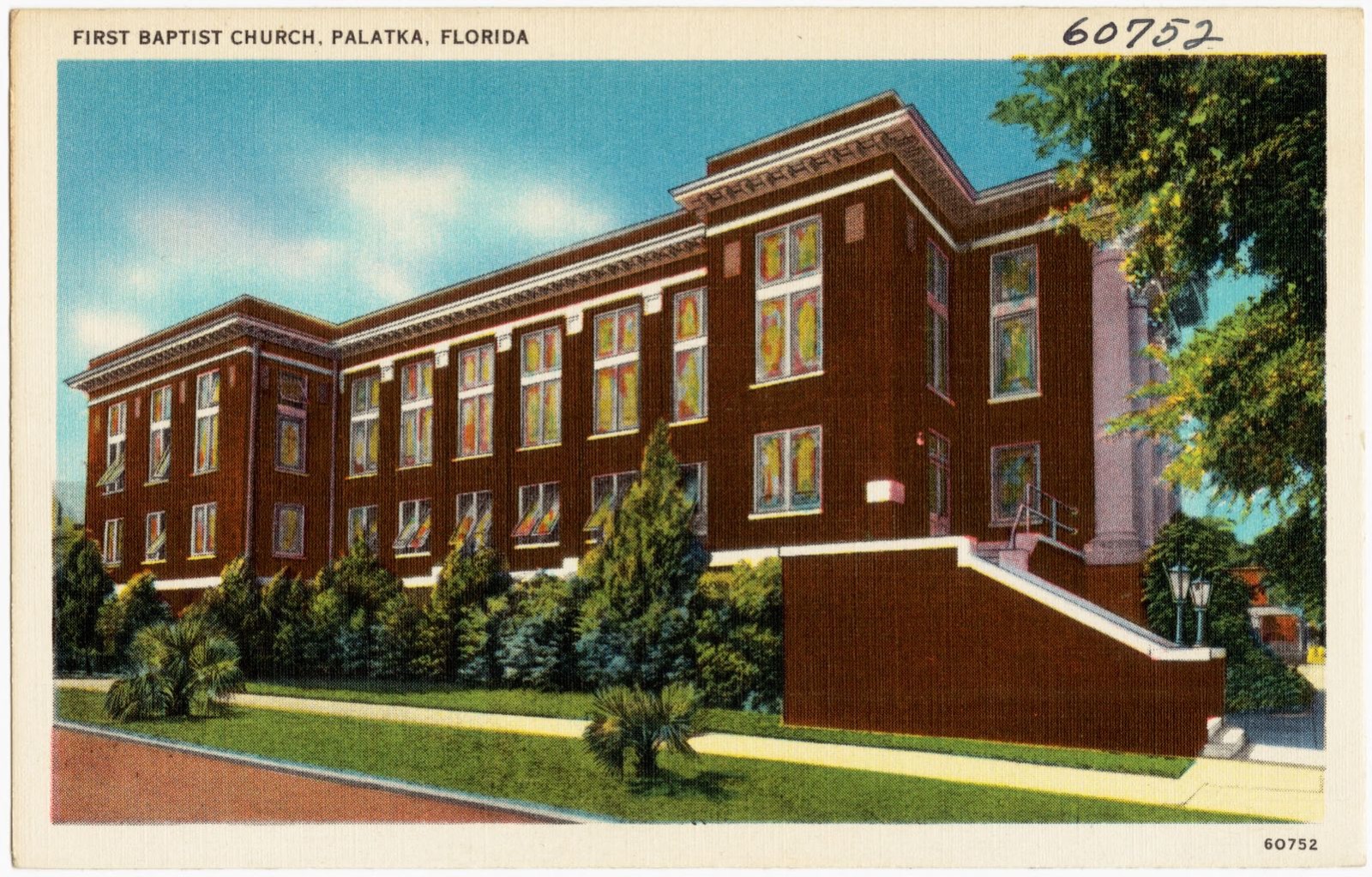 First Baptist Church, Palatka, Florida, Boston Public Library - undated