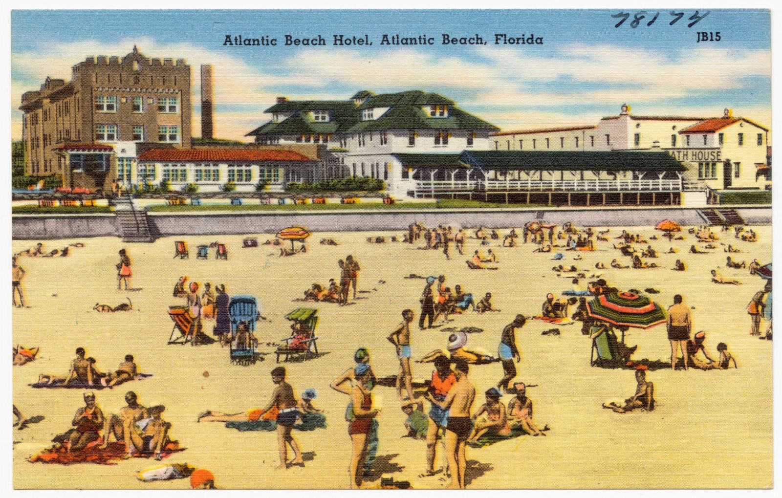 Atlantic Beach Hotel, Atlantic Beach, Florida, Boston Public Library - undated