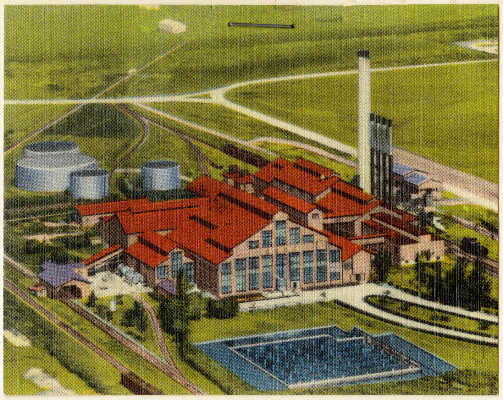 View of factory, Clewiston, Florida, Boston Public Library - undated