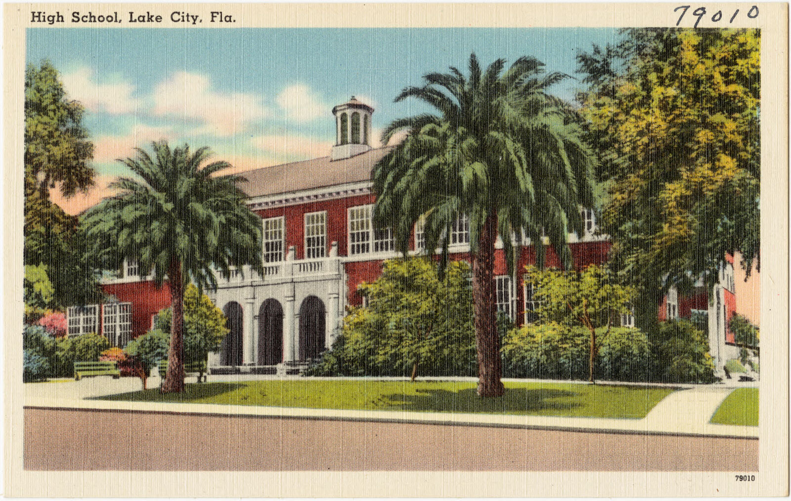High school, Lake City, Fla., Boston Public Library - undated