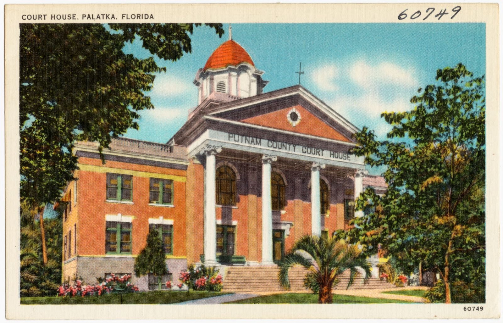 Court house, Palatka, Florida, Boston Public Library - undated