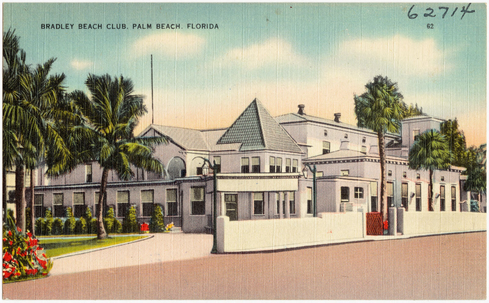 Bradley Beach Club, Palm Beach, Florida, Boston Public Library - undated