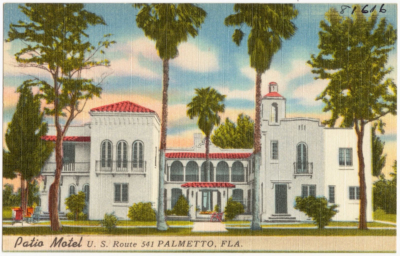 Patio Motel, U.S. Route 541, Palmetto, Florida, Boston Public Library - undated