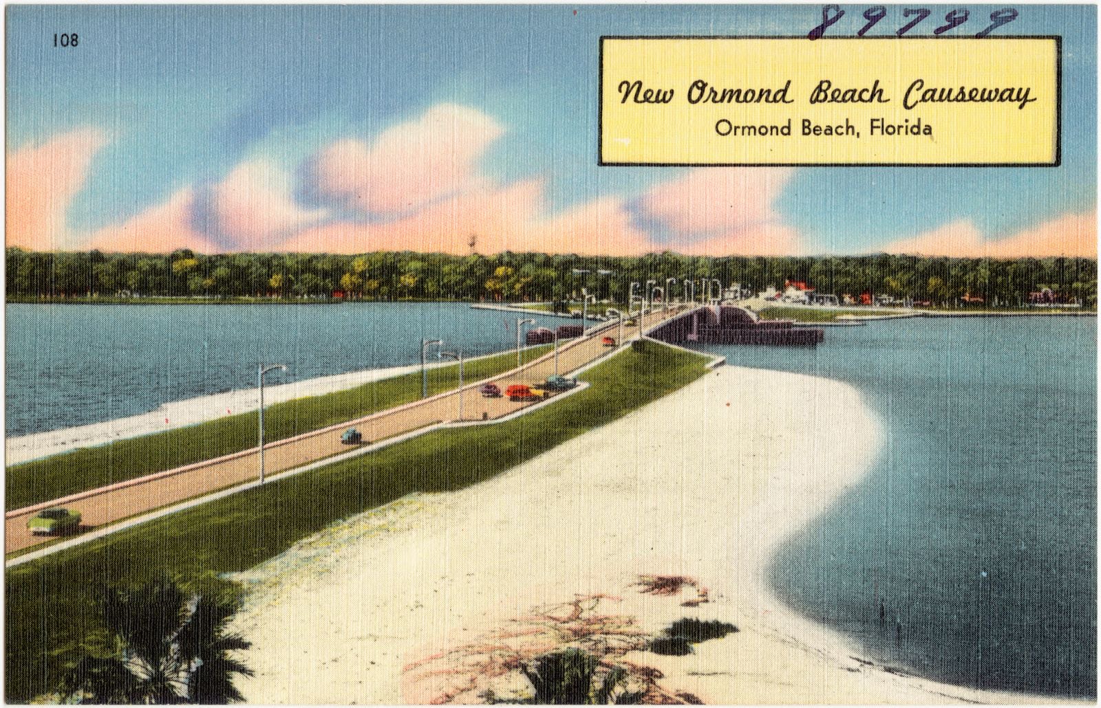 New Ormond Beach Causeway, Ormond Beach, Florida, Boston Public Library - undated
