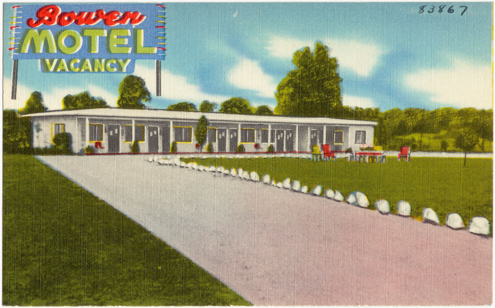 Bower Motel, Boston Public Library - undated