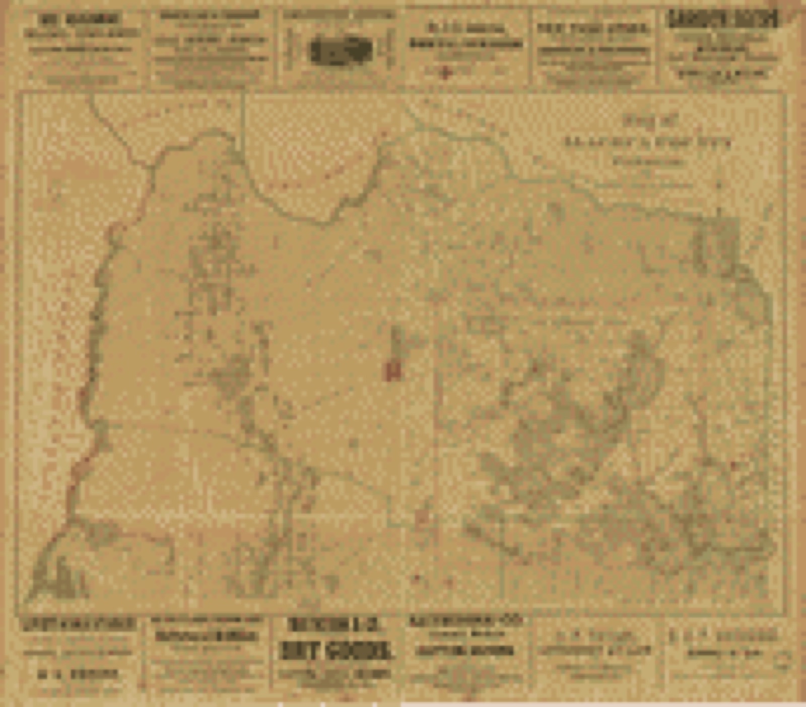 Land ownership map, 188? - Map of Alachua County, Florida