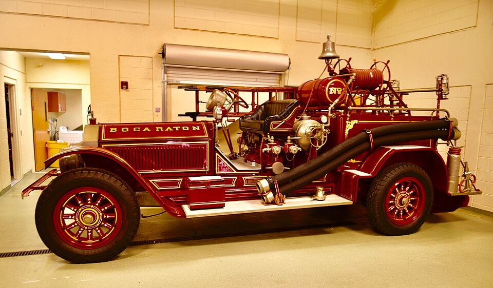 Photograph of Boca Raton Fire Engine No. 1