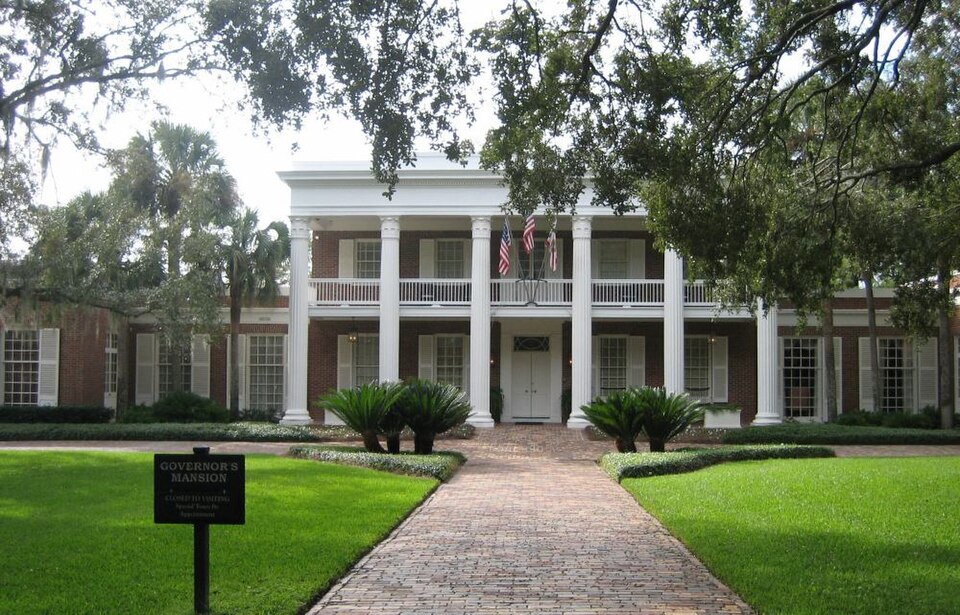 Photograph of Florida Governor's Mansion