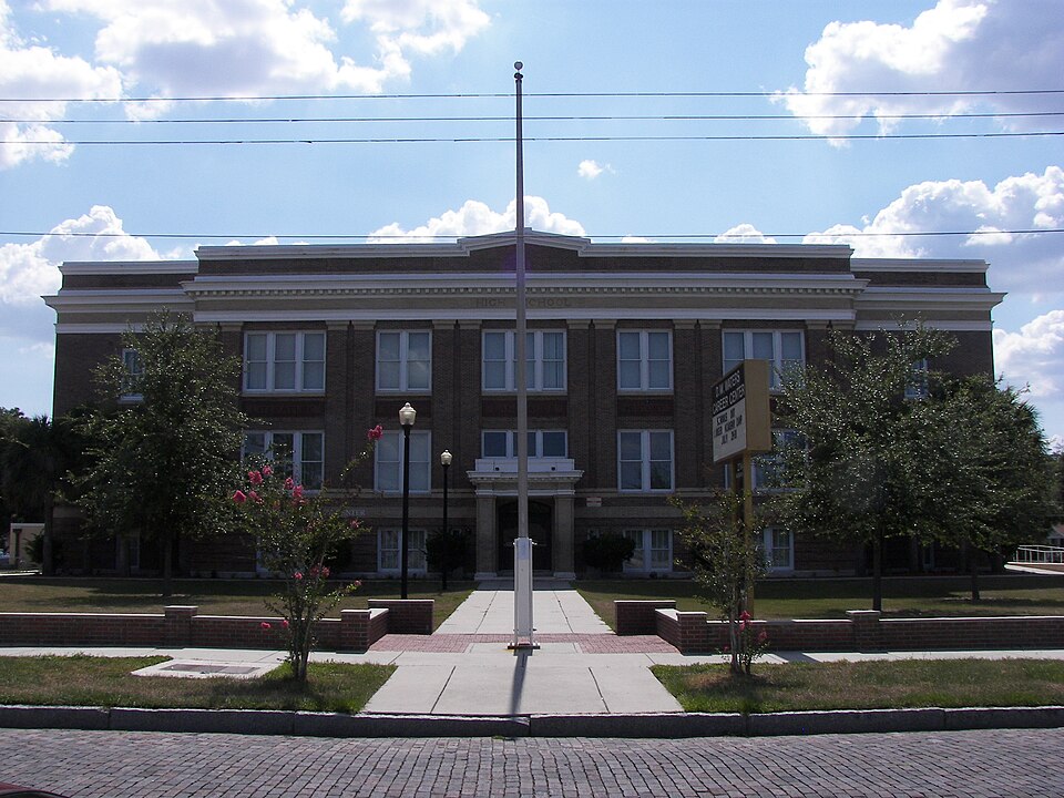 Photograph of Old Hillsborough County High School