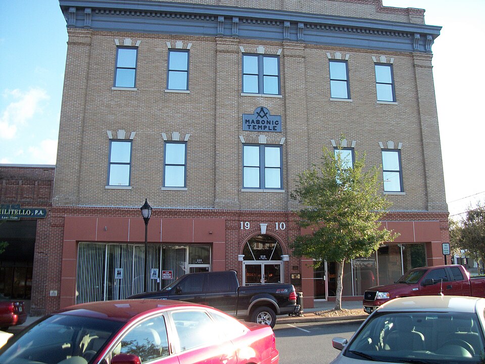 Photograph of Masonic Temple of Citrus Lodge No. 118, F. and A.M.