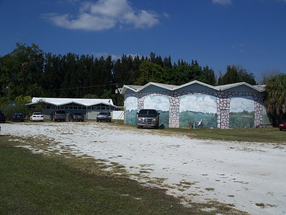 Photograph of Warm Mineral Springs Building Complex