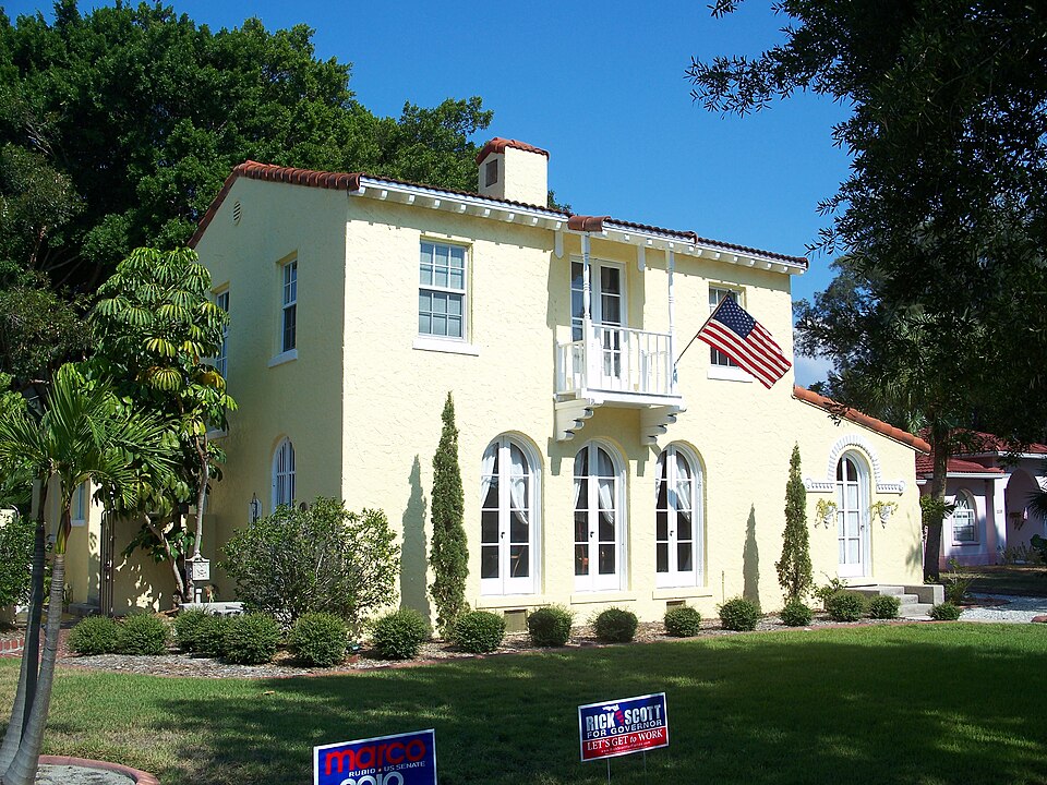Photograph of John Nolen Plan of Venice Historic District